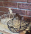 Rustic Wire Basket with Wooden Handle