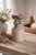farmhouse wooden candle pillar for rustic home decor