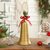 festive metal christmas bell for holiday and seasonal decor
