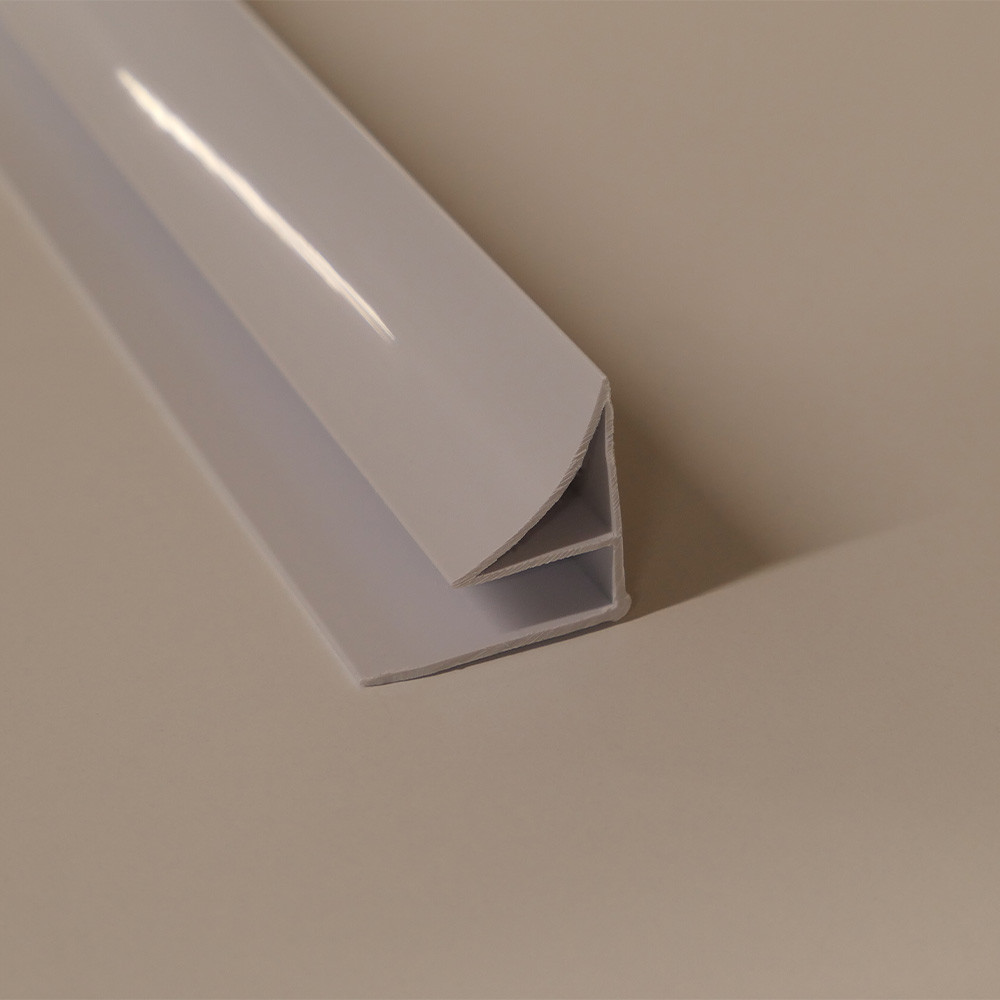 PVC Wall Panel Coving Trim White