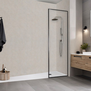 Chevron Stone Tile Effect PVC Wall Panel (8mm) Room Set Chevron Stone Tile Effect PVC Wall Panel (8mm) Room Set