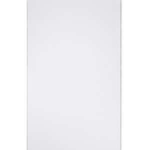 Plain White Matt PVC Wall Panel (8mm) Product Shot Plain White Matt PVC Wall Panel (8mm) Product Shot