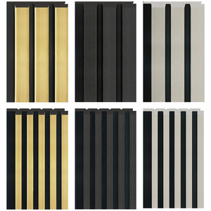 Waterproof 3D Slat Wall Panel Sample Waterproof 3D Slat Wall Panel Sample