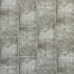 Flagstone Graphite Cutline Tile Effect Matt PVC Wall Panel (8mm) Close Up Flagstone Graphite Cutline Tile Effect Matt PVC Wall Panel (8mm) Close Up