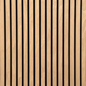 Acoustic Slat Wall Panel Lite (Light Ash / 15 Slat) Acoustic Slat Wall Panel Lite (Light Ash / 15 Slat)