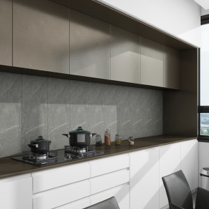 SolidStyle Mercury Stone Grey Smooth Wall Panel Tile (Room Set) SolidStyle Mercury Stone Grey Smooth Wall Panel Tile (Room Set)