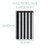 Waterproof Metallic Silver 3D Small Slat Wall Panel (122mm x 12mm x 2600mm) Waterproof Metallic Silver 3D Small Slat Wall Panel (122mm x 12mm x 2600mm)