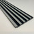 Waterproof Metallic Silver 3D Small Slat Wall Panel (122mm x 12mm x 2600mm) Waterproof Metallic Silver 3D Small Slat Wall Panel (122mm x 12mm x 2600mm)