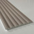 Waterproof Affogato Brown 3D Fluted Wall Panel Waterproof Affogato Brown 3D Fluted Wall Panel