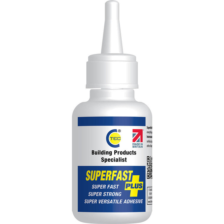 C-TEC Superfast Plus Super Glue Adhesive 50ml