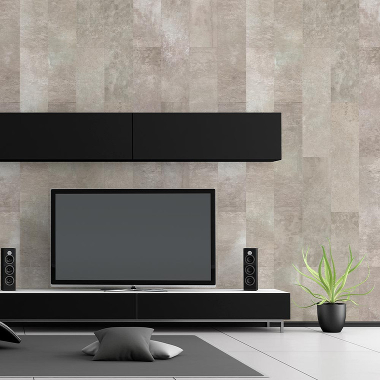 Sofia Light Brown Matt Tile Effect PVC Wall Panel (8mm) Price Comparisons | Compare The Build