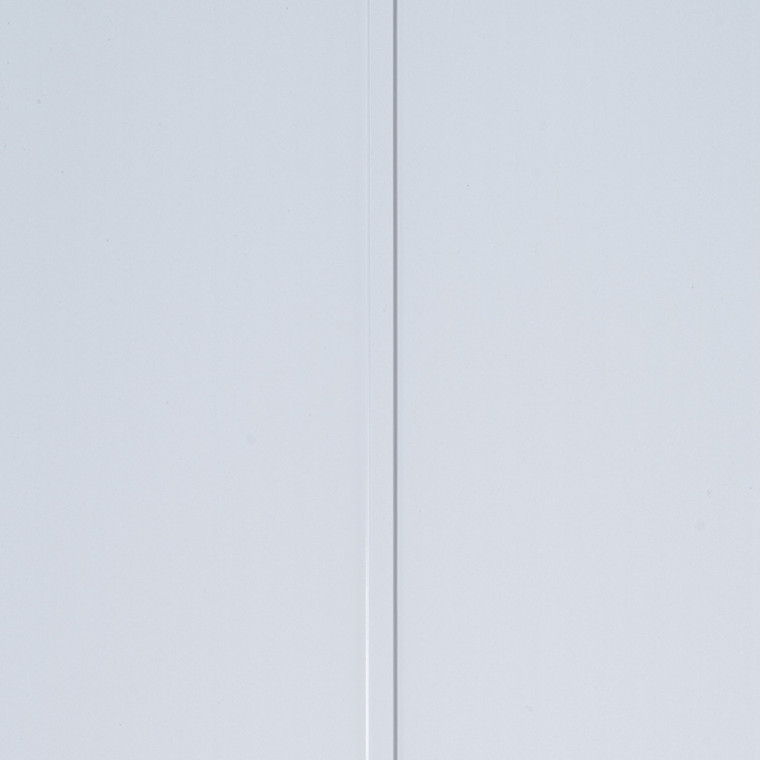 Plain White Gloss White Stripe PVC Wall Panel (8mm) Price Comparisons | Compare The Build
