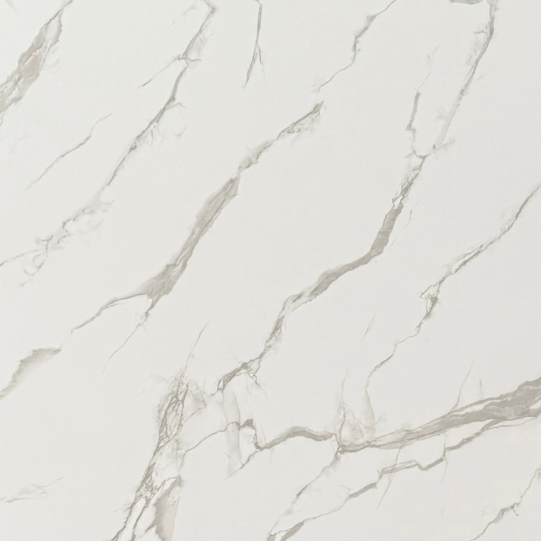 White Marble Matt PVC Shower Panel (10mm)