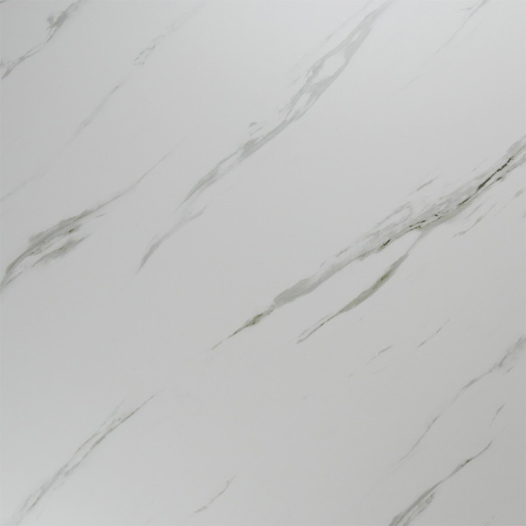 White Marble Boniguard Matt PVC Shower Panel (10mm) Close Up