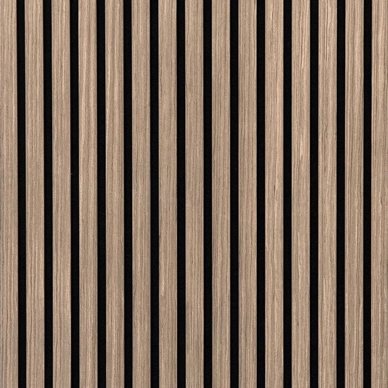 Acoustic Slat Wall Panel Light Oak Close Up