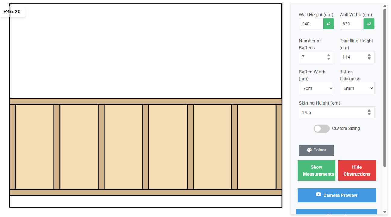 Board and Batten Calculator