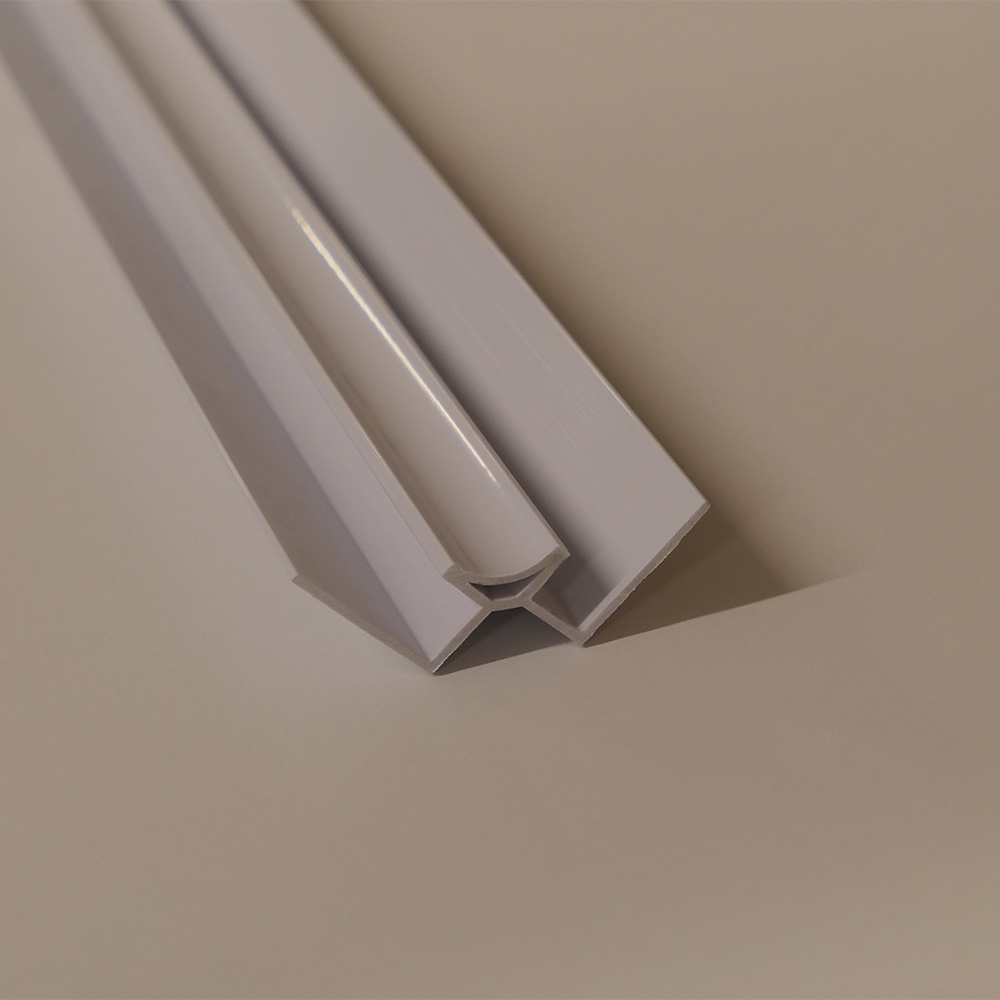 PVC Wall Panel Internal Corner Trim White