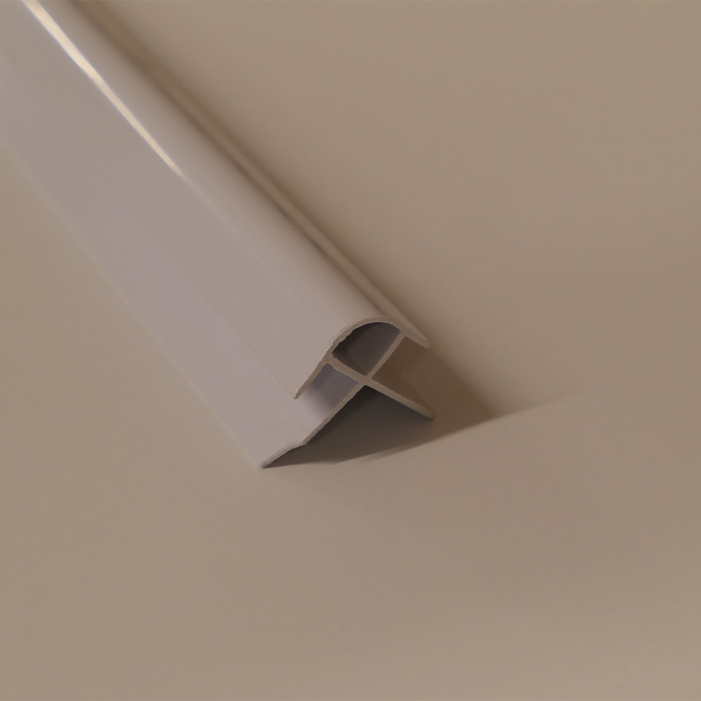 PVC Wall Panel External Corner Trim White