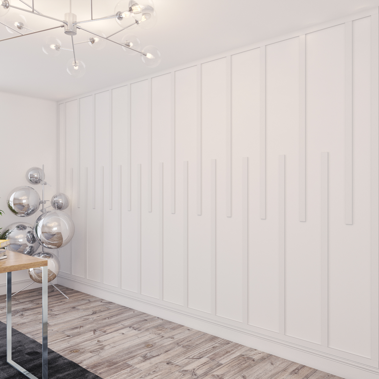 Athens Decorative MDF Wall Panelling Kit
