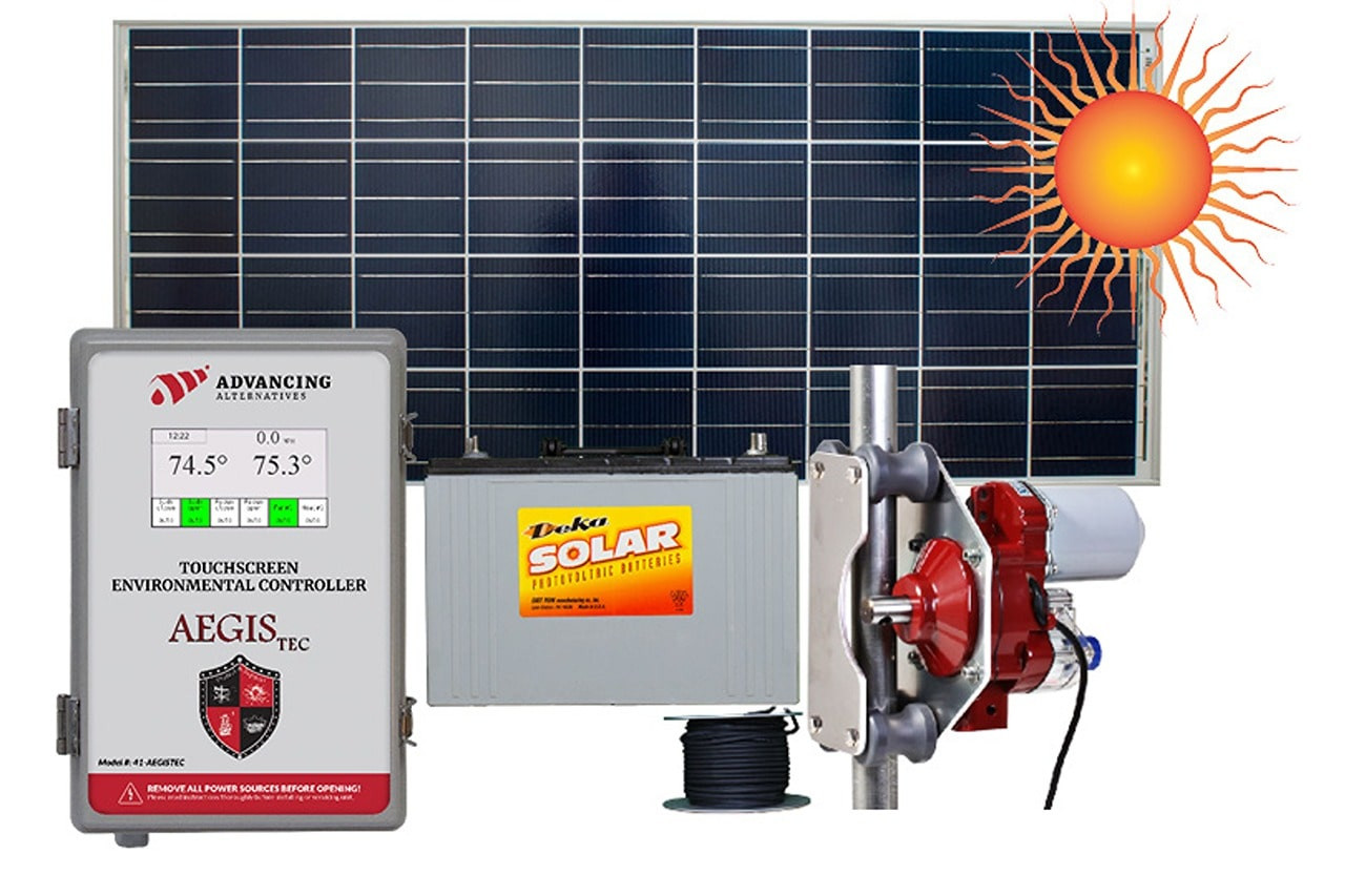 Solarvent automatic solar vent