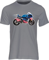 It was John Britten’s dream to produce the ultimate superbike - a motorcycle so revolutionary it’s still instantly iconic 30 years after it was created. This t-shirt pays tribute to his masterpiece.