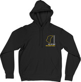 Pay tribute to the Isle of Man TT Mountain Course and the Great Race with this stylish black hoodie.