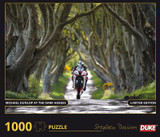 This incredible shot by renowned motorcycle racing photographer Stephen Davison captures Michael Dunlop practising for the North West 200 at the Dark Hedges in County Antrim, Northern Ireland.