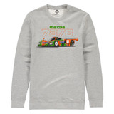The Mazda 787B had all the ingredients to be a winning car and a fan favourite, thanks to its reliable and screaming R26B rotary engine and it's eye-catching and lairy orange and green livery.