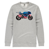 It was John Britten’s dream to produce the ultimate superbike - a motorcycle so revolutionary it’s still instantly iconic 30 years after it was created. This sweatshirt pays tribute to his masterpiece.

*This item is not an officially licensed Britten product.