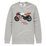 One of the most iconic GP bikes of the 500cc era was the Marlboro Yamaha YZR500 (OWC1), ridden by Wayne Rainey, who won seven rounds of the 1990 season to win his first World Championship.