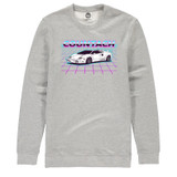 This sweatshirt from Powersport Legends celebrates a truly iconic supercar that every car-loving kid of the 80s dreamt of owning one day and that fetches over one million pounds at auction in the current market - the Lamborghini Countach.