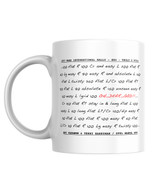 Ari Vatanen’s infamous “Dear God!” moment at the 1983 Manx International Rally captured on this great mug.