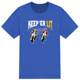To "Keep 'Er Lit" or to "keep on going", is a Northern Irish slang term that perfectly befits the attitude and spririt of a true road racer.