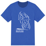 A subtle but stylish t-shirt perfect for any biker with a passion for road racing.