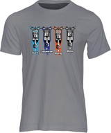 This quality cotton, print-on-demand t-shirt celebrate the mechanical marvel that is the four-stroke engine with it's Suck, Squeeze, Bang, Blow "Otto" cycle.