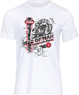 Isle of Man Road Races Geoff Duke T-Shirt