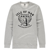 Isle of Man Road Races Distressed Wings Sweatshirt