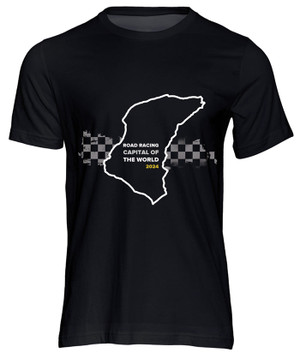 The Isle of Man is undeniably the road racing capital of the world and this is the perfect t-shirt to let the world know you agree.
