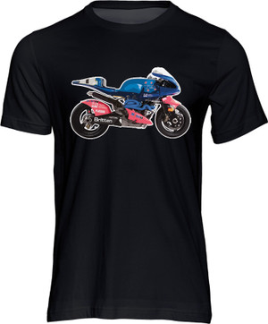It was John Britten’s dream to produce the ultimate superbike - a motorcycle so revolutionary it’s still instantly iconic 30 years after it was created. This t-shirt pays tribute to his masterpiece.
