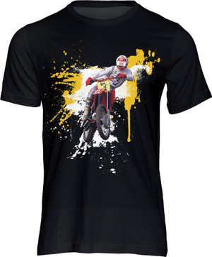 David Thorpe was legendary in 80s motocross. This t-shirt is a must-have for any fan of the era or the legend himself.