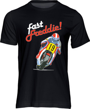 Freddie Spencer is one of the true legends of motorcycle racing, capturing three World Championships and earning himself the nickname "Fast Freddie" with his awesome skills and undoubted speed.