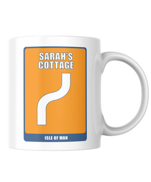 Complete your road racing collection with an iconic TT sign printed on to a mug, celebrating some of the Mountain Course's most famous corners.