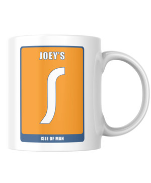 This mug features "Joey's" corner, which is situated at the 26th TT course milestone and is named after the TT legend, Joey Dunlop OBE.