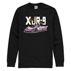 This sweatshirt from the 'Group C Icons' collection, celebrates the moment when the Jaguar XJR-9 big cat came back in style and set the sportscar racing scene alight.