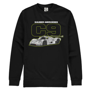 This sweatshirt from the 'Group C Icons' collection, is our tribute to Mercedes' contribution to a captivating era in four-wheeled motorsport.