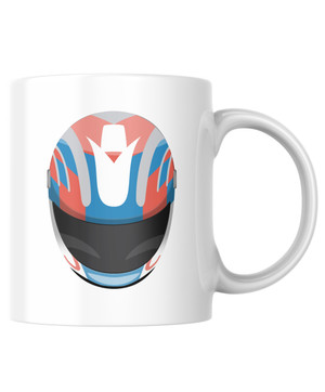 A road racing tribute mug to eleven times Isle of Man TT winner, Phillip McCallen.