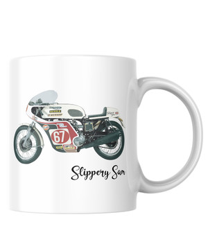 Slippery Sam Triumph Trident Mug