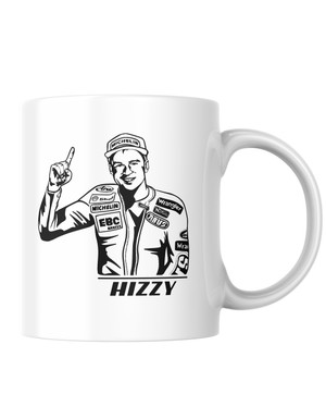 Steve Hislop Stencil Mug