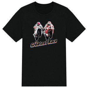 Steve Hislop and Carl Fogarty formed one of the most talented rivalries in TT history. A latter day Agostini and Hailwood.