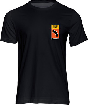 Now you can show off your favourite section or corner of the S100 course with this quality cotton T-shirt, illustrating the "Stadium Corner".